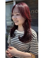 カノエ 山口小郡店(canoe)&nbsp;レイヤースタイル×ボルドーカラー