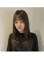 ニコ シモノセキ(NIKO Shimonoseki)&nbsp;［NIKO］ベージュカラー／グレージュカラー/顔周りレイヤー