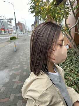 ラフィ(Laffy) 地毛風ハイライト