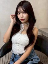 ユーフォリア 銀座(Euphoria) レイヤーカット/顔周り/韓国へア/くびれ/モカグレージュ