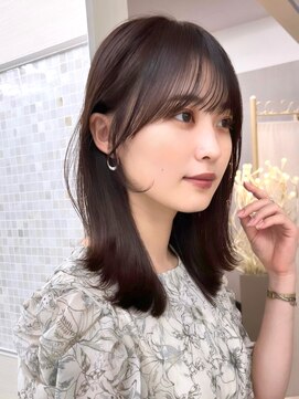 アンフィニー 銀座(ANFINI) 似合わせ顔周りカット前髪カット/サイドバング/銀座