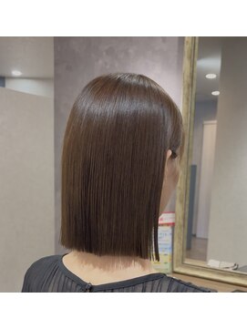 【まとまりと持ちを良くしたい方オススメ】パツッとボブ