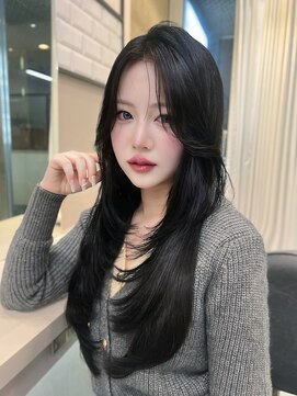 天神美容室 【AYUNA】ワンホンレイヤー×コリアンブラック