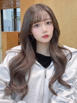 コウボウ(COUBOU) ブリーチなし！！アッシュ×シールエクステ