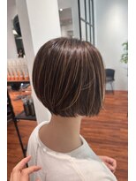 ノーマン(norman)&nbsp;ショート/ショートボブ/ハイライト/白髪ぼかし