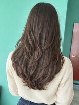 モルト 麻生(molt)&nbsp;韓国風　ハイレイヤーカット　ダークブラウン