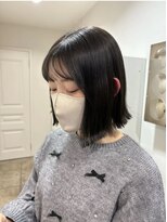 エイチ(811)&nbsp;フェイスフレーミングネオウルフくびれボブウルフパーマミニボブ