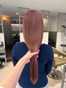 アース 高円寺店(HAIR & MAKE EARTH) ピンクベージュ 【@mppp_32485】