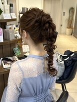 フォルテ ガーデン ヒルズ 静岡店(FORTE GARDEN HILLS) ヘアアレンジ/韓国巻き/ミルクグレージュ