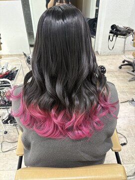 アジールヘア 所沢プロペ通り店(agir hair) エンドカラー 所沢