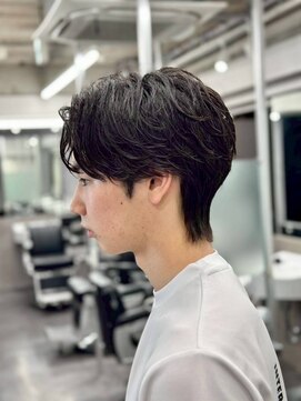 トラスト ザ バーバー 東京駅八重洲店(TRUST the Barber) フェザーパーマ