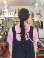 ヘアーサロン サボイア ウィズ ドッグ(SAVOIA with DOG)&nbsp;お淑やか、ロング　アレンジとケア