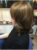 【池袋の髪質改善専門店FiN by allure】明るめ切りっぱミディ☆