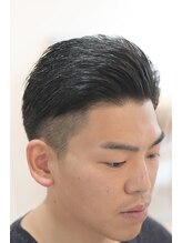 スエナガ理髪店 ビジネスマンにオススメ！オールバック