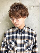 ラグシス ザ バックルーム(LUXIS THE BACK ROOM)&nbsp;ナチュラルマッシュパーマ［立川/メンズ］