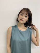 ガーランドウメダ(Garland umeda)&nbsp;ワンサイドショート×ブランジュ☆切りっぱなしボブ