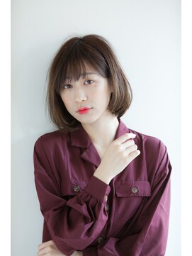 リル 7F 銀座(Rire) 【Rire-リル銀座-】前髪ありな内巻きボブ☆