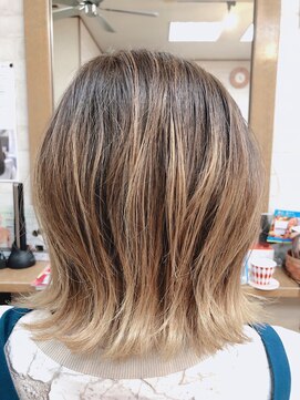 ヘアーメイク ウープス(hair make Oops!) バレイヤージュ