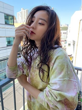 レオニード 表参道(LEONID) 春夏オススメ】セミロング　デジタルパーマ