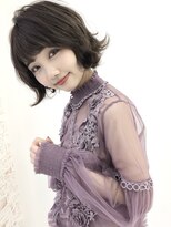 エイト 三軒茶屋店(EIGHT)&nbsp;EIGHT三軒茶屋 外ハネグレージュヘア