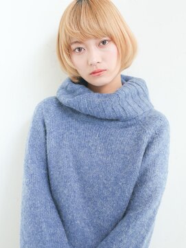 アイニティ 江坂(Inity) ☆Inity☆ 大人かわいい小顔ハイトーンショートボブ【武田】