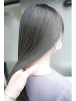 ネイヴィル(navile)&nbsp;抜け感スタイル　髪質改善グレージュカラー２０代/３０代/４０代