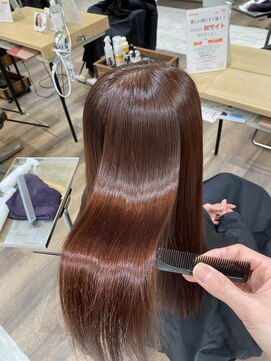 ザ ラブズ ラフズ ヘアー 本店(the loves laughs hair) 【LL式ストレート】