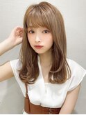 似合わせカット/くびれヘア/デザインカラー/アースカラー/新宿
