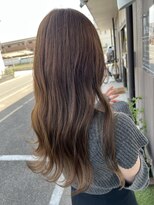 ソポププ(sopo pupu)&nbsp;韓国ヘア　ゆる巻きロング