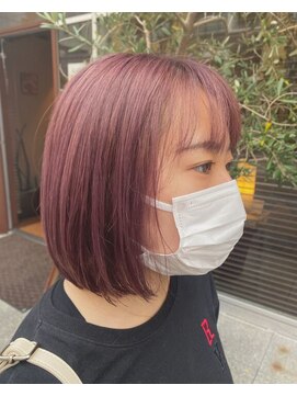 ノイ(neu) 初めてのカラー・ワンブリーチでもできる可愛いデザインカラー