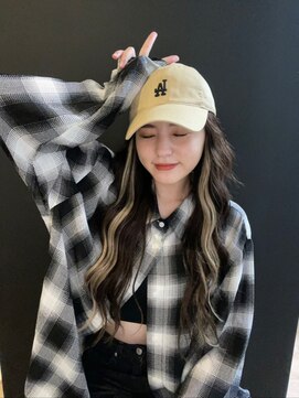 ロンドヴァリー 渋谷店(Lond vallee) インナーカラーホワイトベージュ！