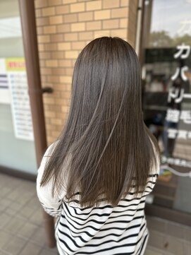 ヘアーサロン カラー 色彩店(COLOR) グレージュ