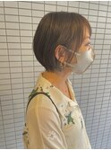 丸みショートボブ