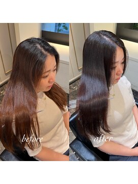 エノア 銀座(ENORE) 弱酸性カラー&髪質改善トリートメント