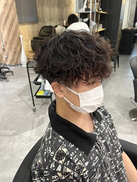 ビカム 名駅(become) 波巻きパーマ