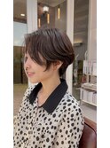 *ハンサムショート×ナチュラルブラウンカラー*