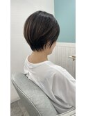 大人可愛い30代40代50ショートボブショート丸みショート