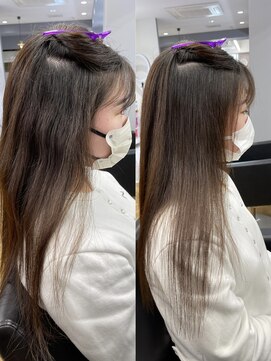 シカ 神戸三宮元町店(Cica) 縮毛矯正 癖毛 三宮 神戸美容室 髪質改善 ストレート