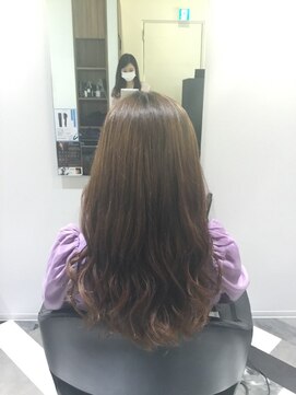 アフロディーテギンザ 日本橋人形町店(APHRODITE GINZA) フルバング/似合わせカット/レッドブラウン/30代40代/人形町