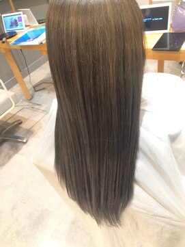 エヌアンドエー 草加店(N&A) さら艶ストレート×髪質改善ケア#11 うる艶美髪ケアカラー