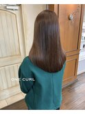 セミロングレイヤー
