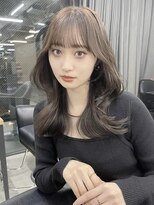 アイシー 表参道(ICY)&nbsp;上品可愛いくびれミディアム＊ブリーチなしカラー/グレージュ