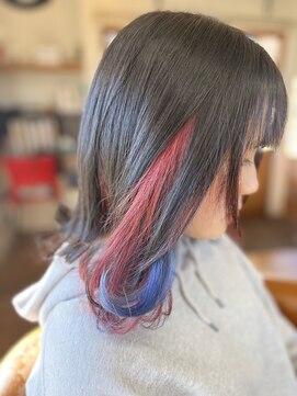 エイチ ヘア デザイン セカンド(h Hair Design 2nd.) インナーダブルカラー