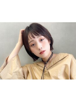 【お悩み解消×個性】一人ひとりに合わせたバランスのよいカットで貴方の魅力を引き出す☆ボブ/ハイライト