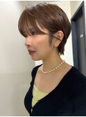 ショートカット/ハンサムショート/前下がり