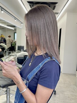 ソソ(soso) 【soso山本】ミルクティーグレージュ