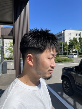 ビーヒアナウ N゜02 金沢鞍月店(BE HERE NOW) メンズ刈り上げショート