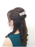 【PONO  HAIR】お嬢様風ハーフアップ