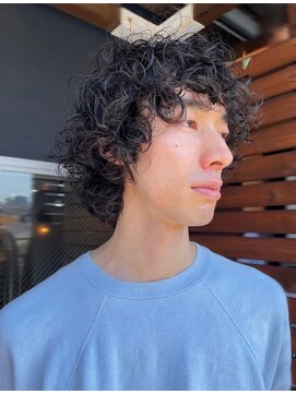 ナループロアオハナ(Nalu pu loa ohana) メンズパーマ海外ボーイ風くせ毛パーマ