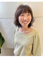 アブルトゥーヘアー(able to hair)&nbsp;大人かわいいふんわりボブ
